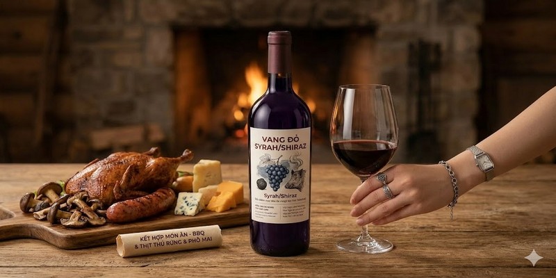 "Cặp bài trùng" với các loại thịt đỏ như bò bít tết